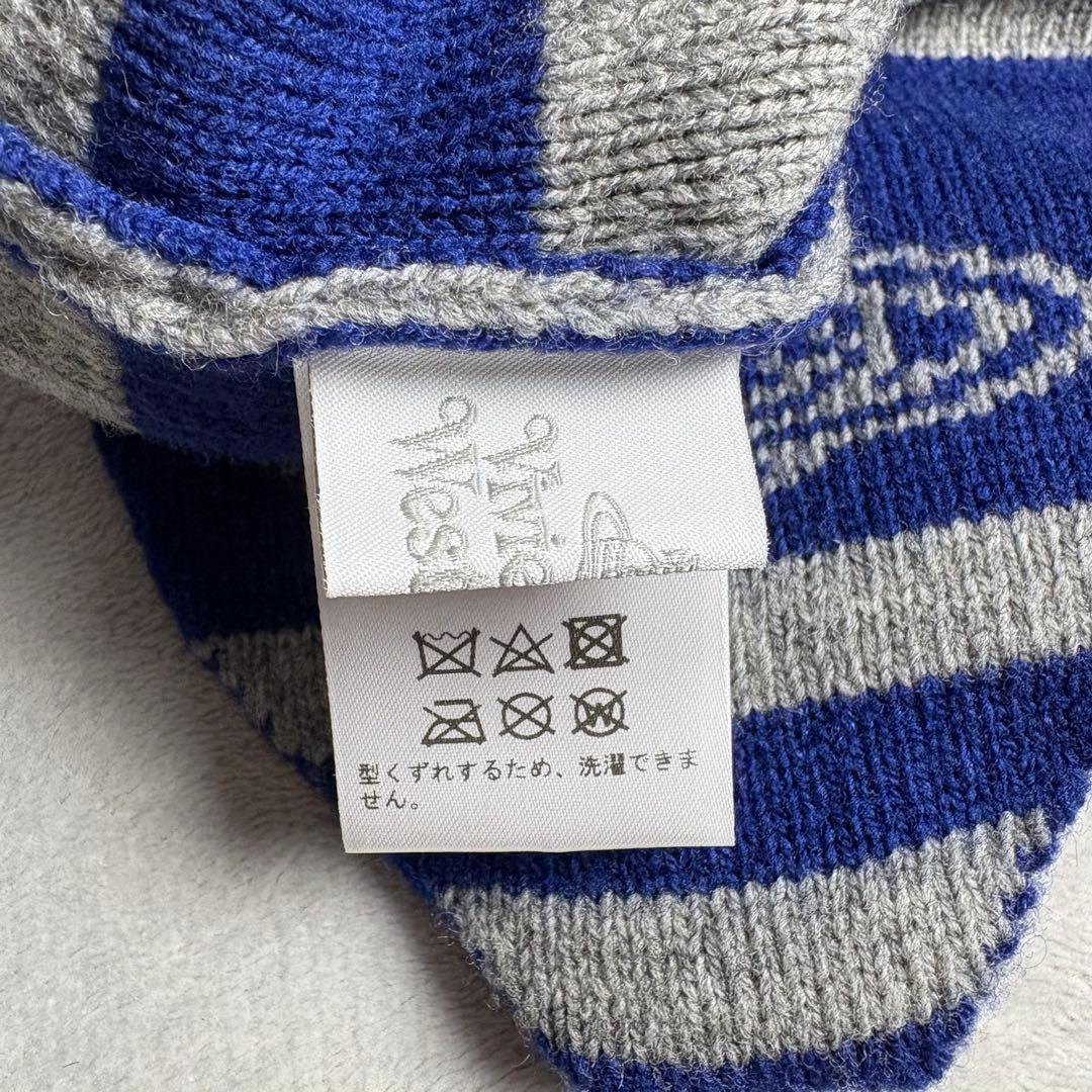 ヴィヴィアンウエストウッド　ORB 耳当て　フラップワッチ　ブルー　グレー