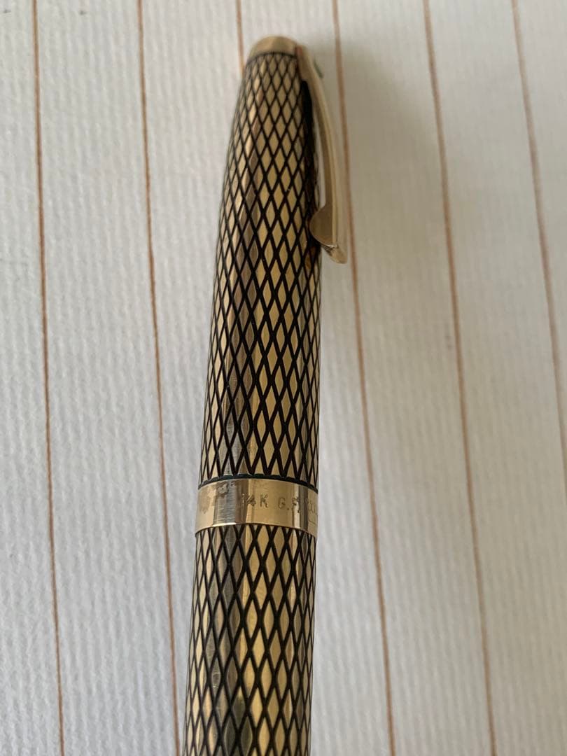 シェーファー インペリアル 14Kペン先 ゴールド 万年筆（コンバーター付き）