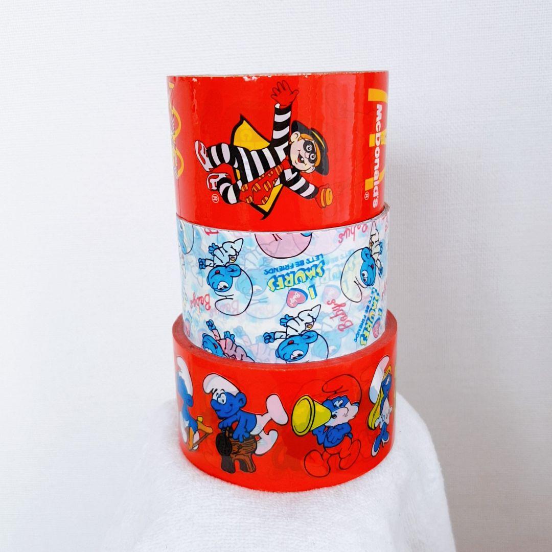 ビンテージ　スマーフ　ビニールテープ