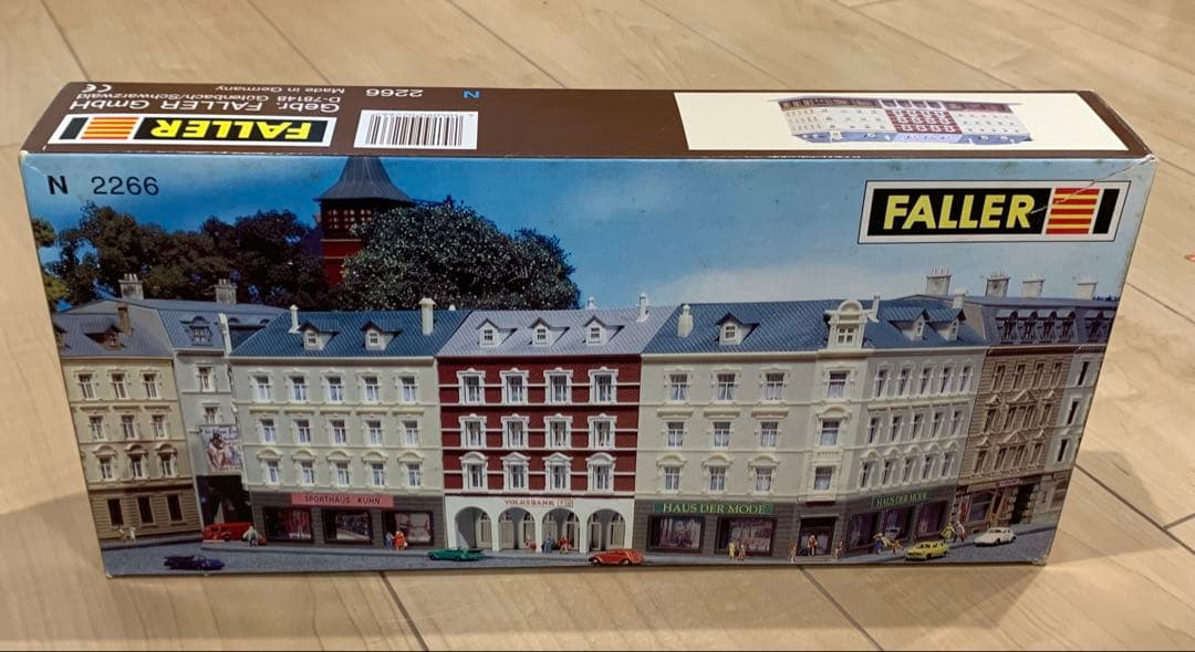 FALLER 2266 店舗ビル街 ストラクチャー 鉄道模型 外国製 Nゲージ