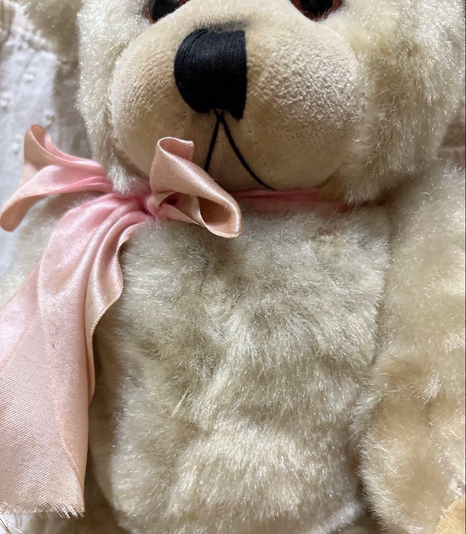 当時物　昭和レトロ　ぬいぐるみ　くま　テディベア　レトロ　人形　アンティーク
