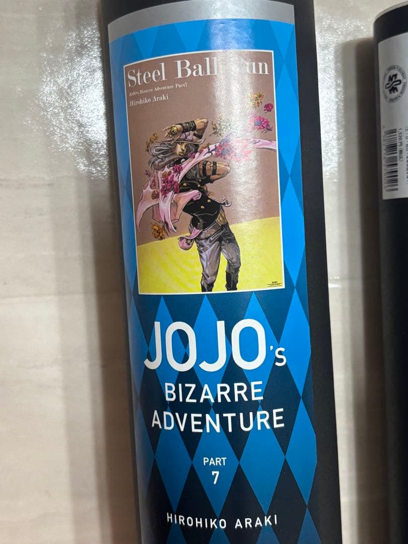 ジョジョの奇妙な冒険 7部 B2ポスター　金沢　ジョジョ展　ジョジョキャラバン