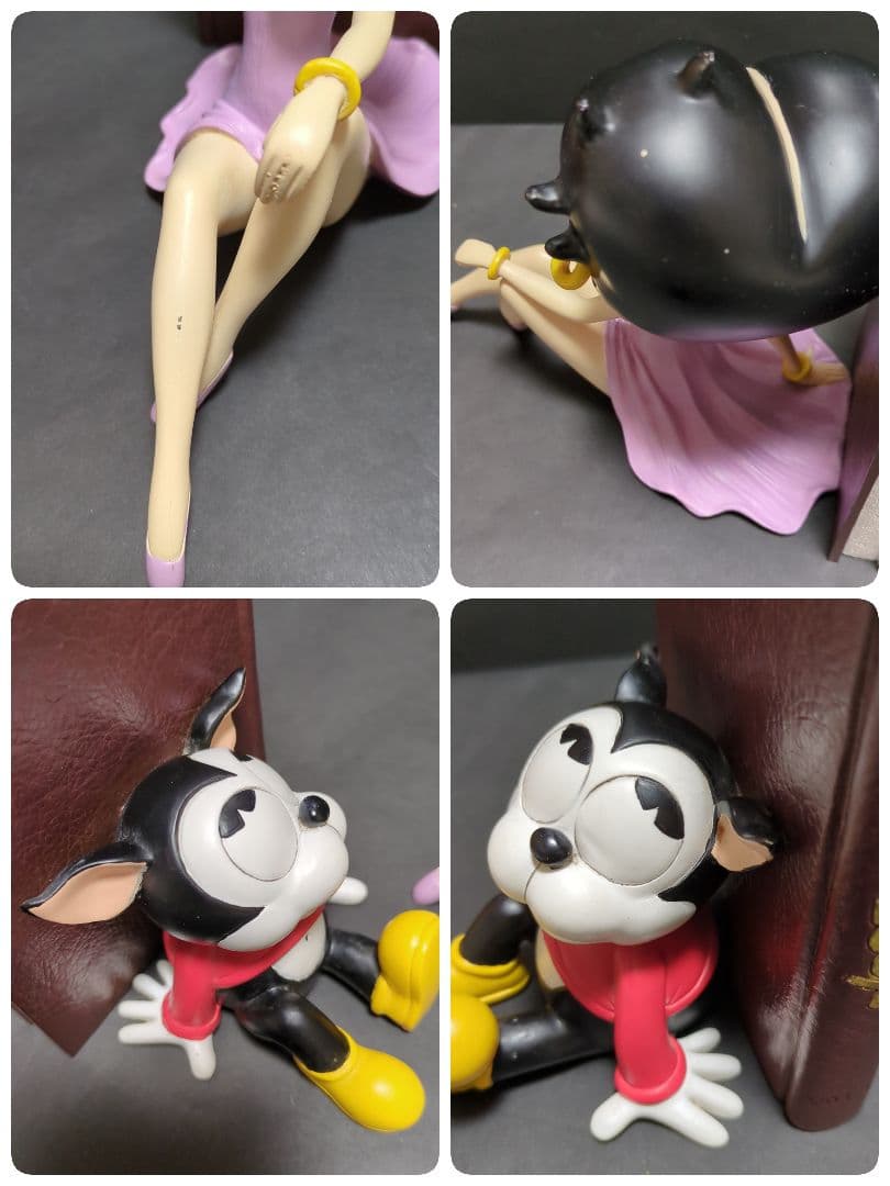 激レア❣️ベティちゃん♡フィギュア付きブックエンド