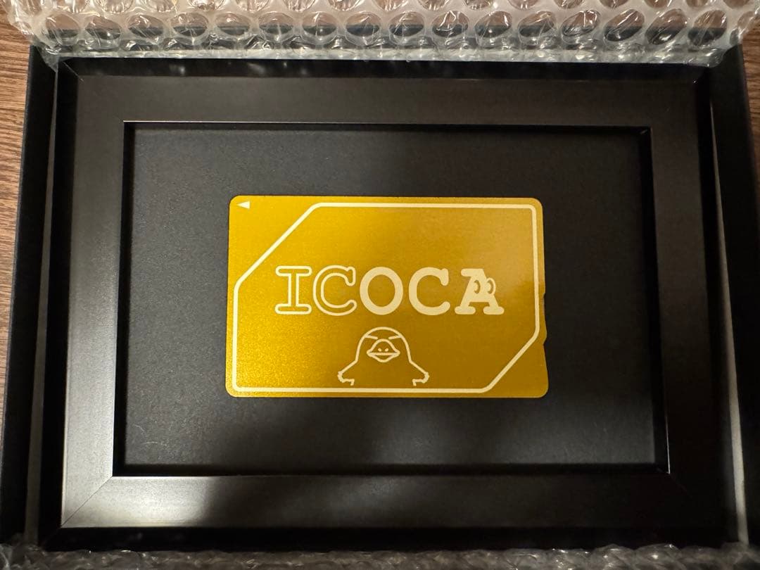 黄金のＩＣＯＣＡ　交通系 ICOCA Suica