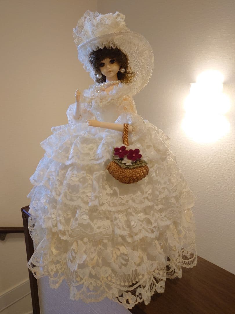 アンティークドール 花嫁衣装 ウェディングドレス 結婚式