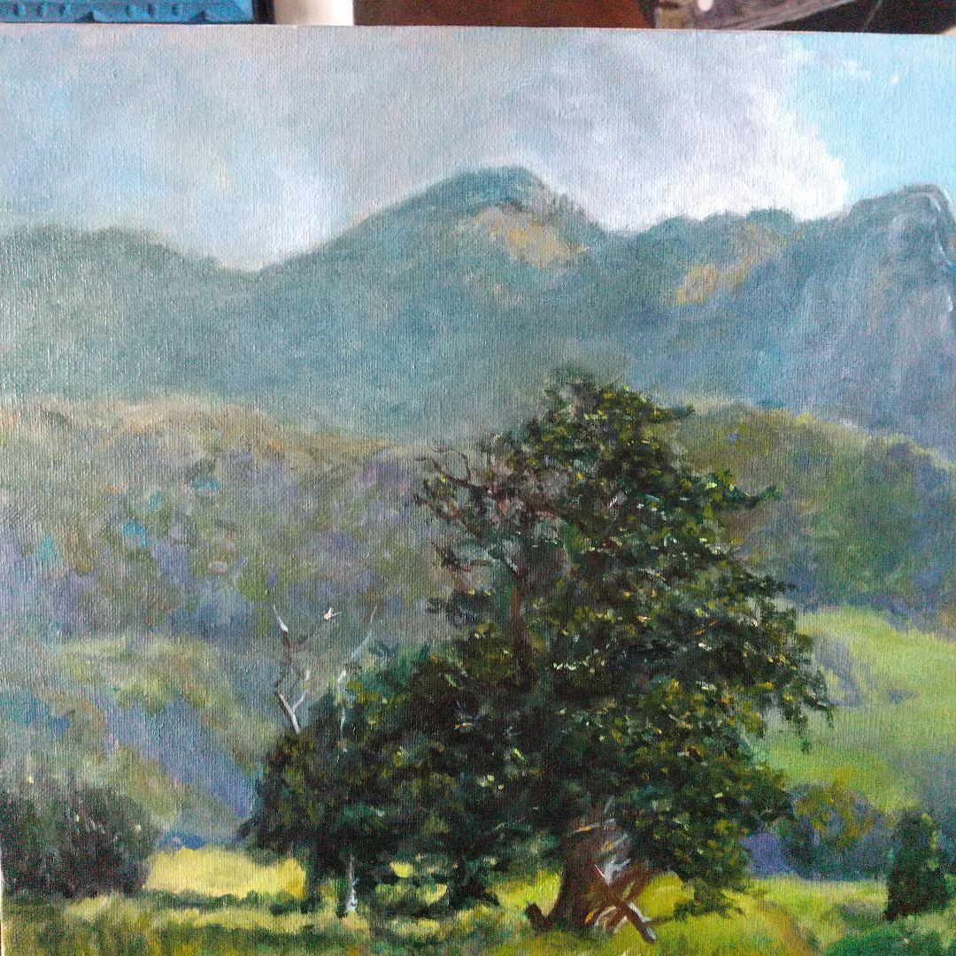 風景画#2 油彩画 10号 F10 油絵