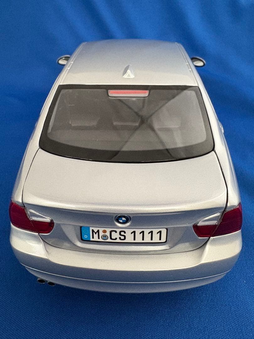 京商　BMW 3シリーズ ミニカー　E92 1/18 シルバー