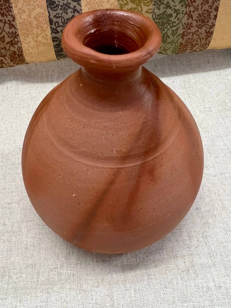 藤原雄 和  親子合作  備前焼 酒器 徳利