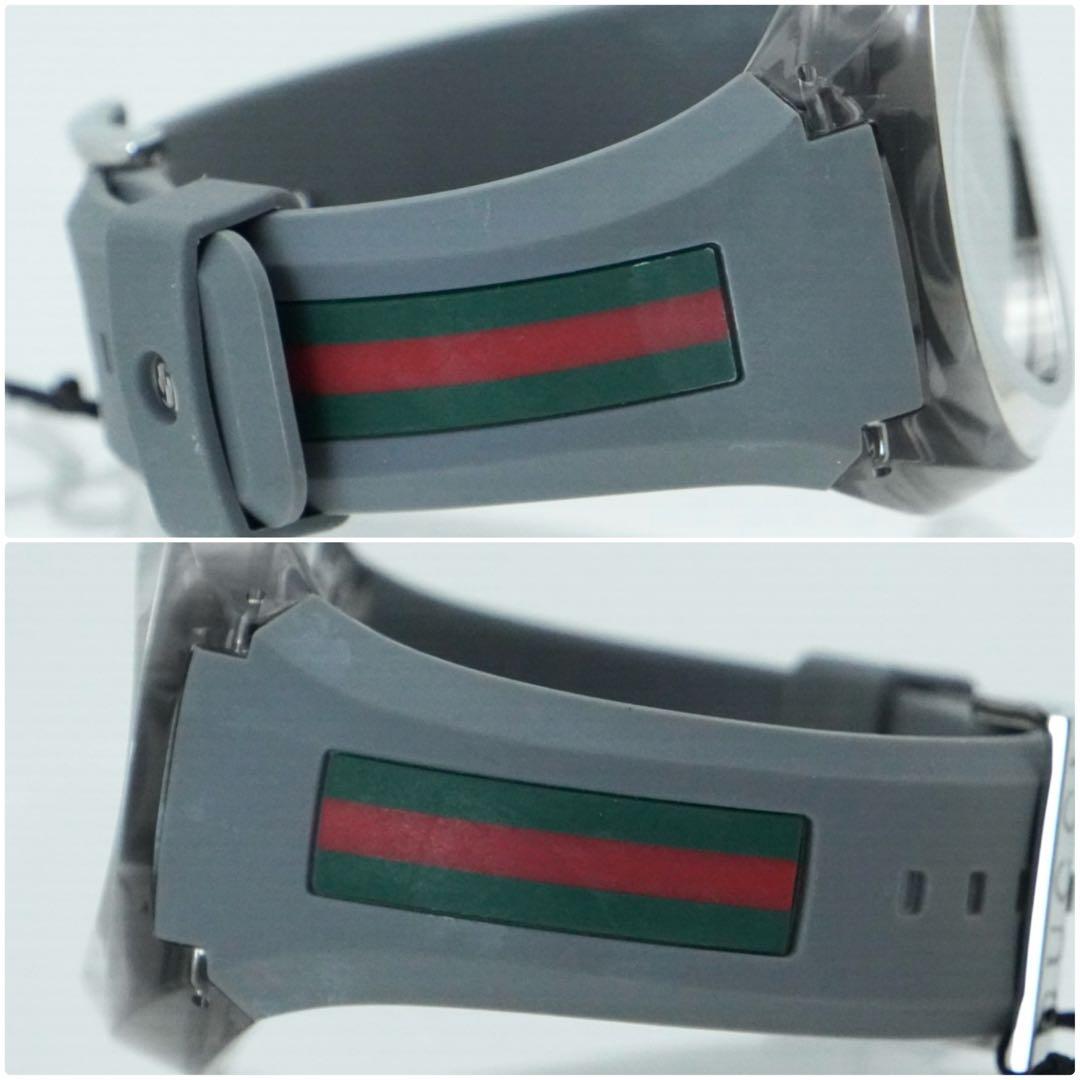 【箱付き】GUCCI グッチ シンク 人気のシェリーライン メンズ ラバーベルト