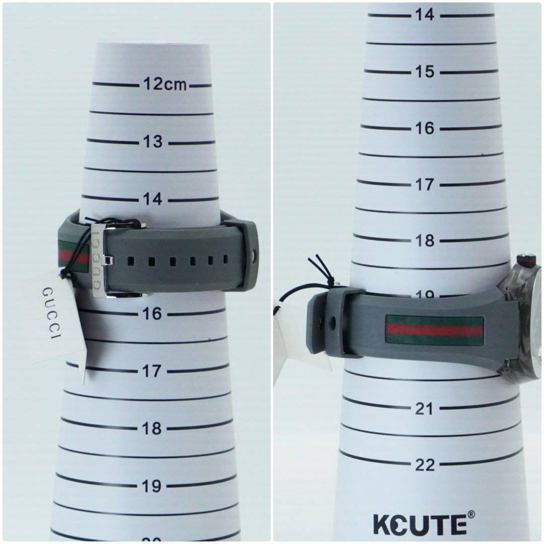 【箱付き】GUCCI グッチ シンク 人気のシェリーライン メンズ ラバーベルト