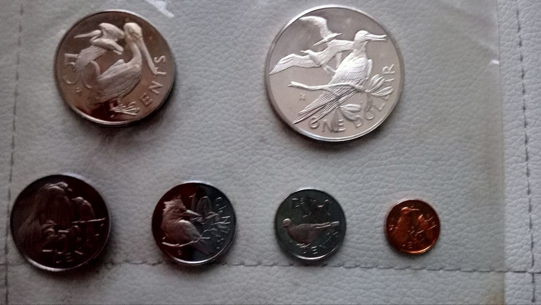 値下げ◎証明書付◎英領ヴァージン諸島 初公式貨幣◎新品未使用【送料込み】