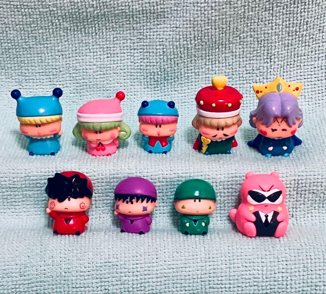 【匿名配送】ミルモでポン！　ソフビ　指人形　９体セット