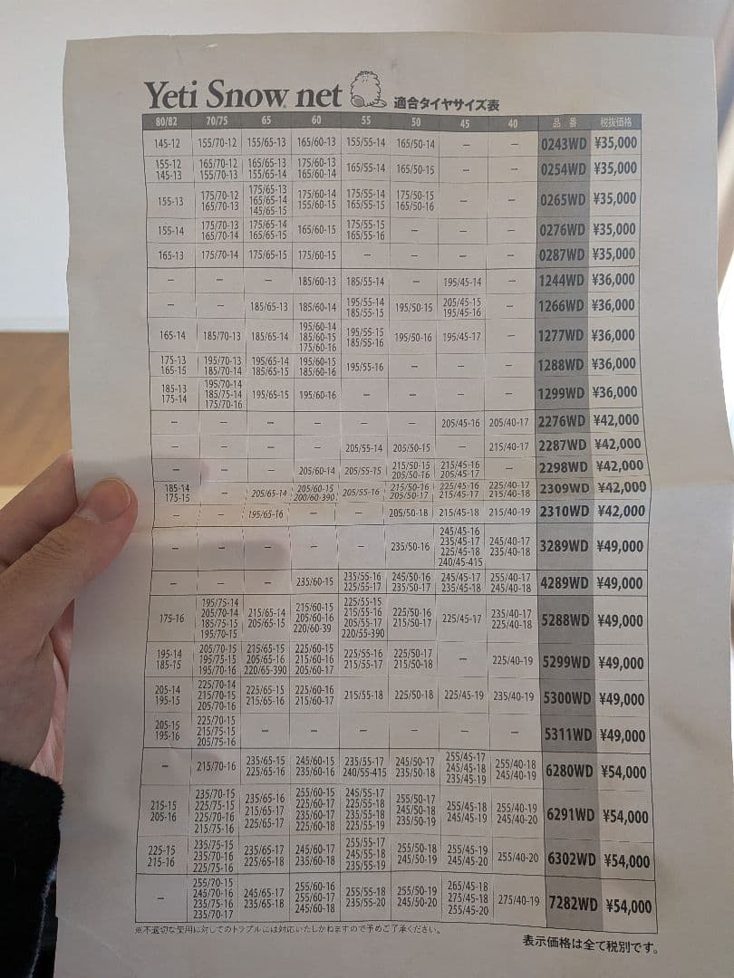 【新品未使用】Yeti  Net 6302WD