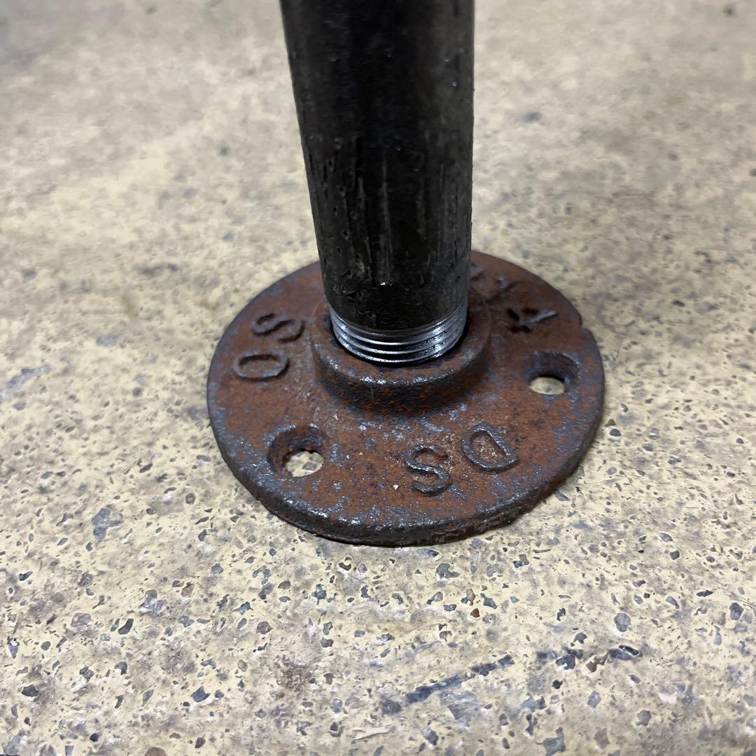 インダストリアルアンティークチェア　スツール　ビンテージガス配管