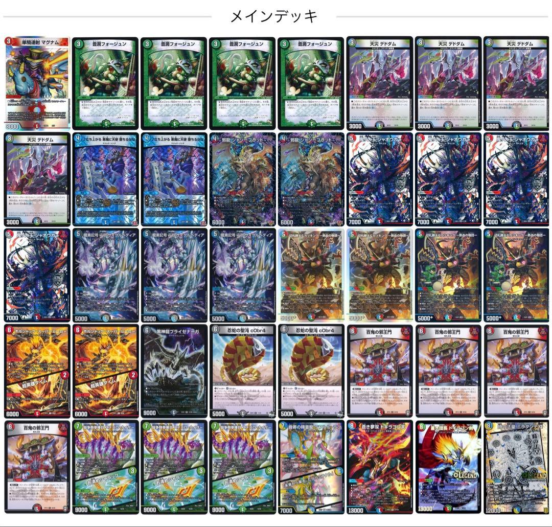 4c邪王門 デュエマ デッキ