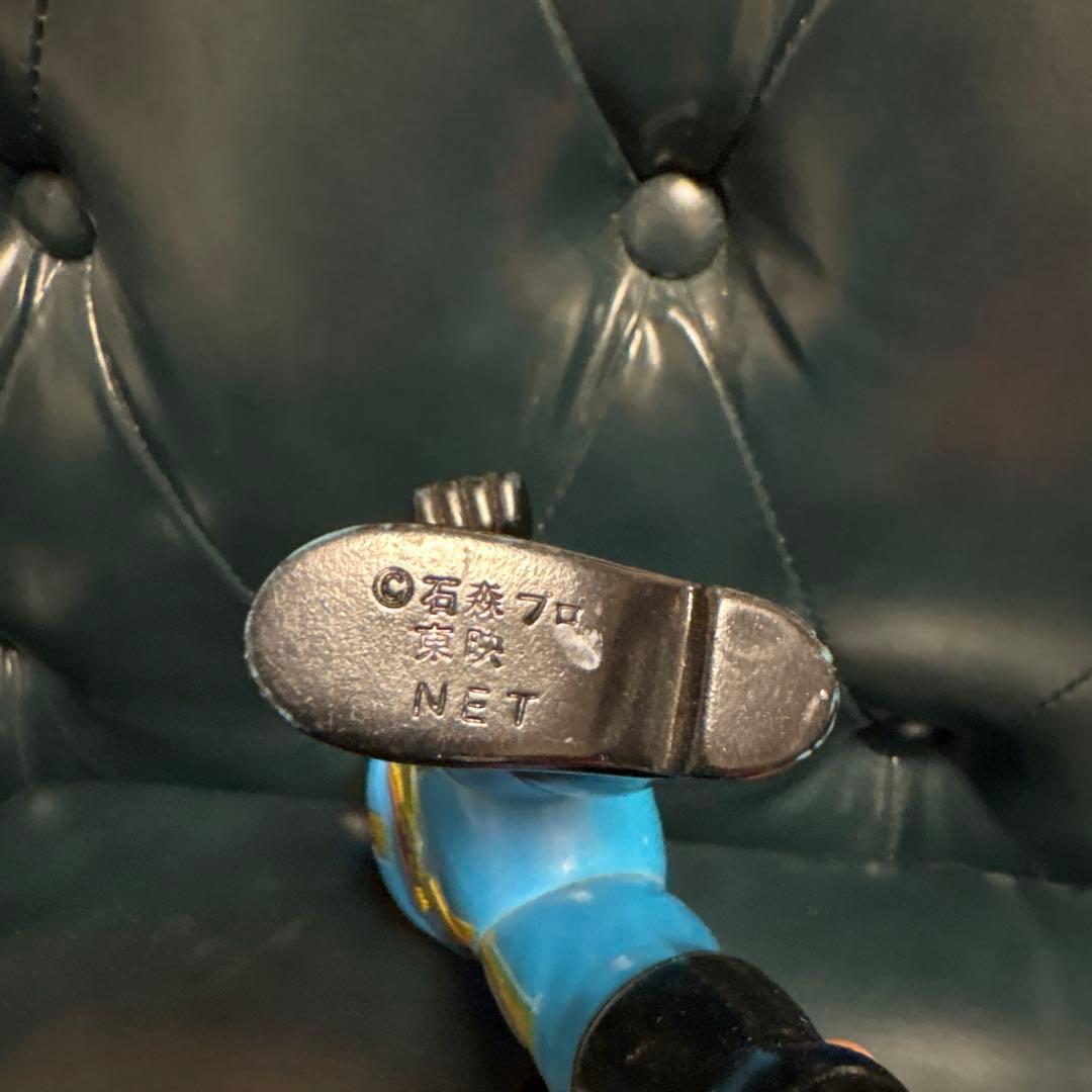 イナズマン ソフビ　当時物　ポピー　 面取れ 石森プロ 東映