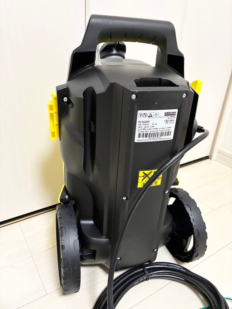 【未使用】KARCHER K3 サイレントベランダ 高圧洗浄機　60Hz 西日本