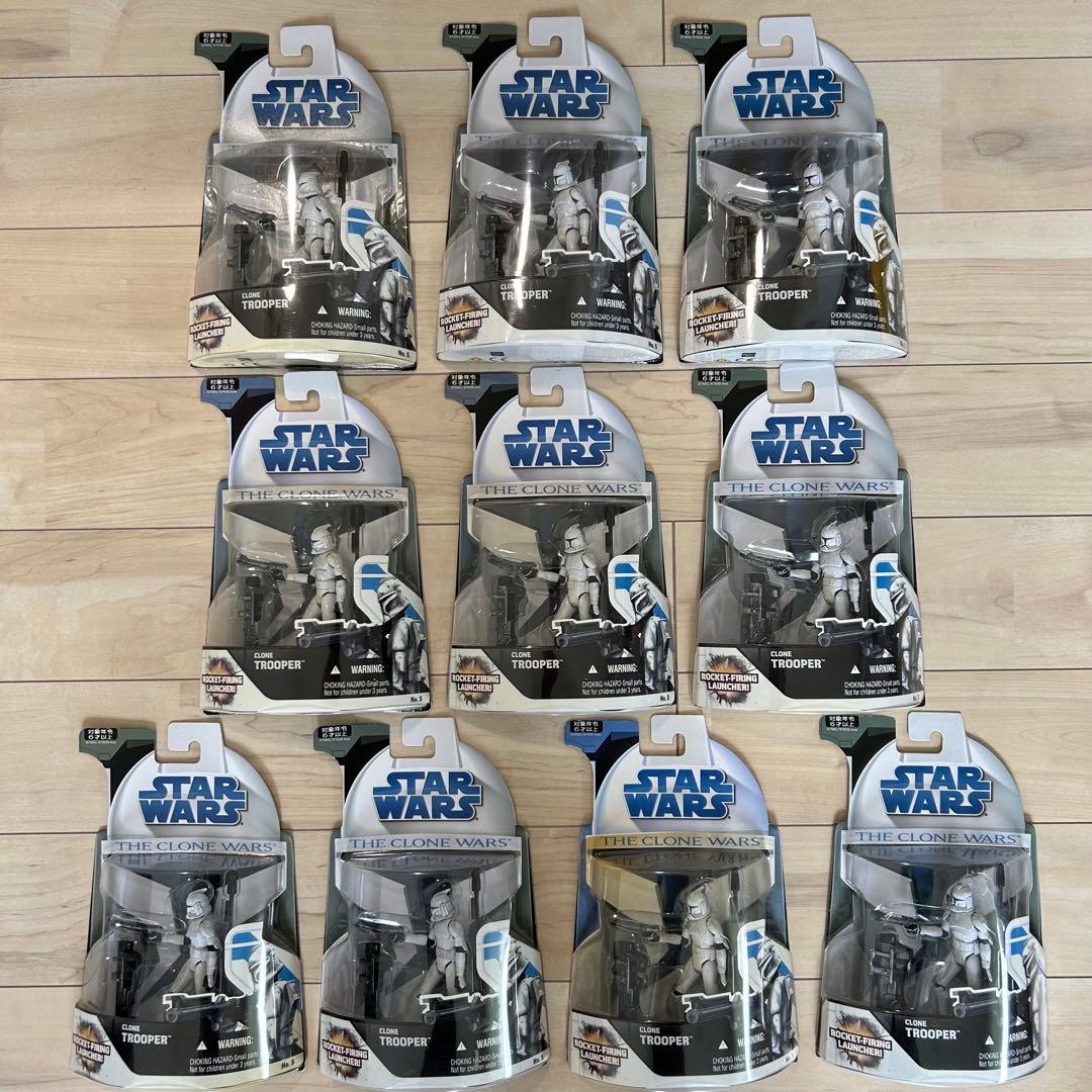 STAR WARS CLONE WARS クローン・トルーパー 10体セット