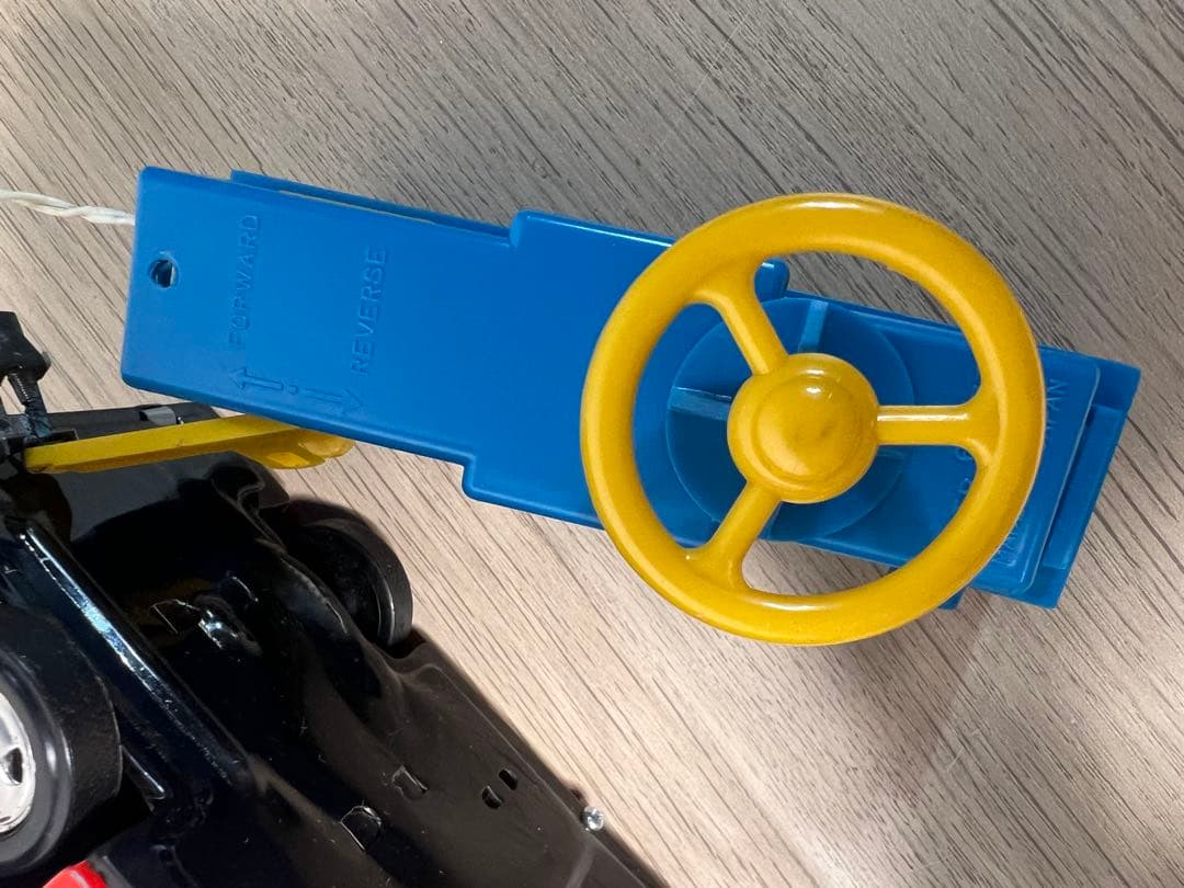 ブリキ　消防車　朝日玩具　昭和レトロ