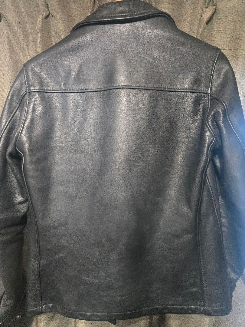 Schott×BEAUTY&YOUTH シングルライダース　黒/サイズ40