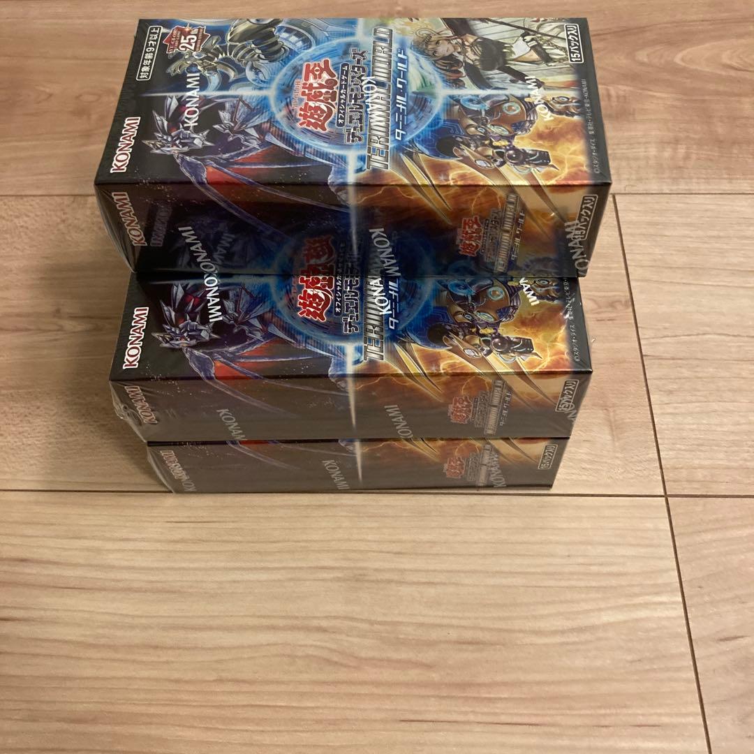 遊戯王 ターミナル・ワールド 未開封 5BOX シュリンク付き
