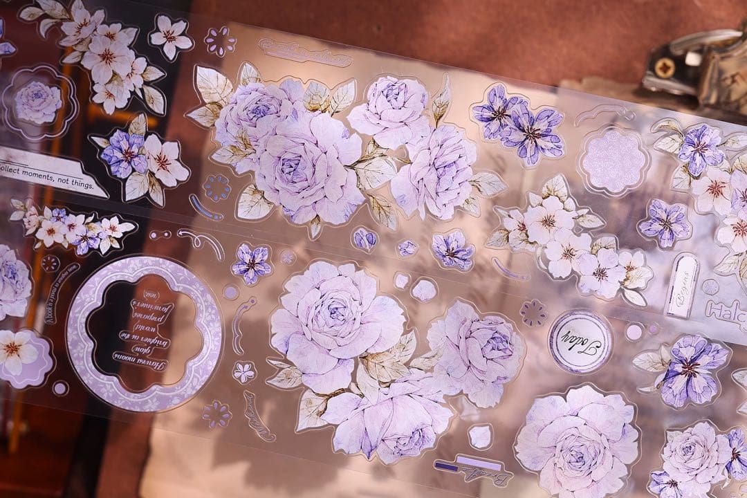 ⭐️SALE⭐️小白家文創《蔷薇诗》海外マスキングテープ マステ 【2759】