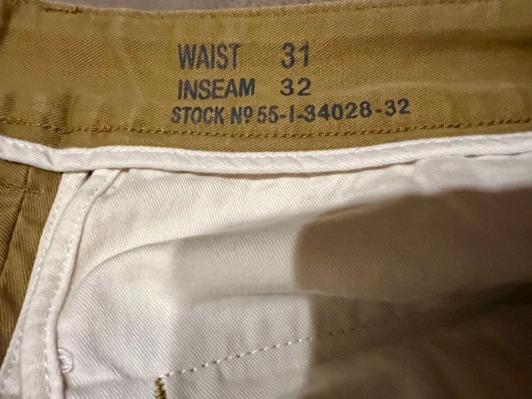 ＲＲＬ　チノパン　カーキ　31 ラルフローレン