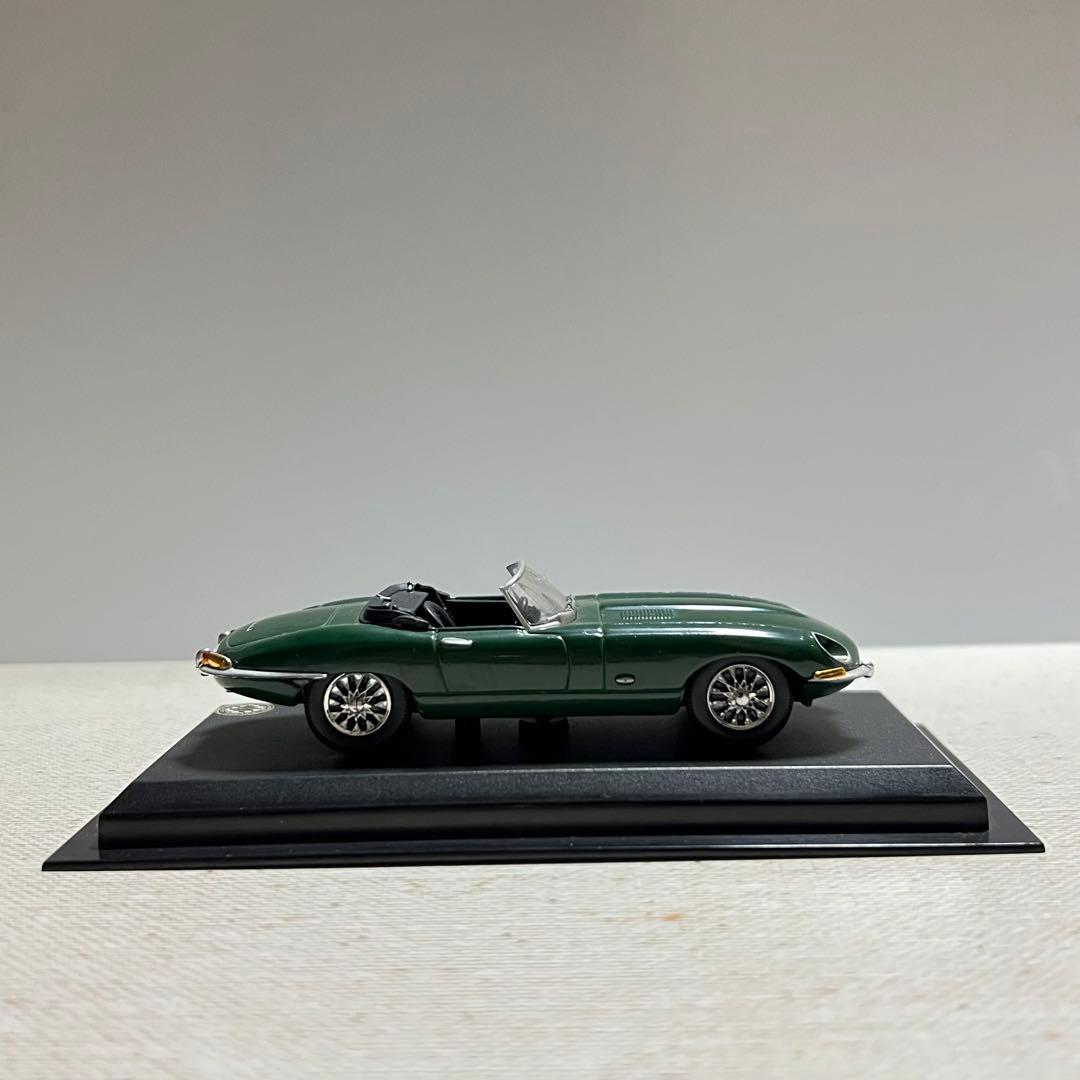 ジャガーEタイプ ダークグリーン 1/43