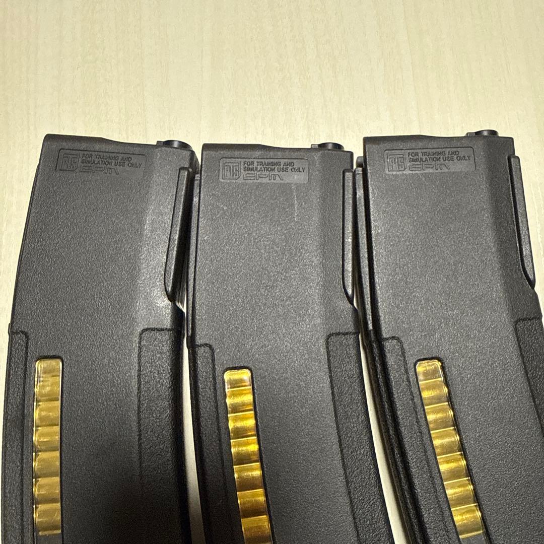 PTS EPM 次世代電動ガン 30/120 マガジン マグプル PMAG 3本