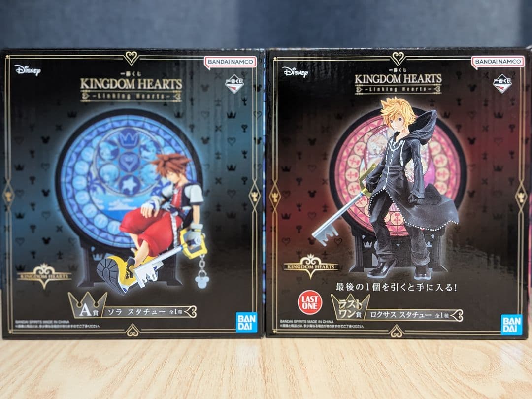 一番くじ キングダムハーツ A賞 ソラ ラストワン賞 ロクサス スタチュー