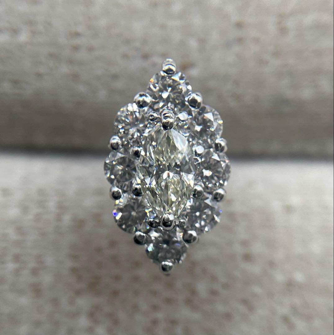 JK116★高級 ダイヤモンド0.7ct プラチナ ピアス