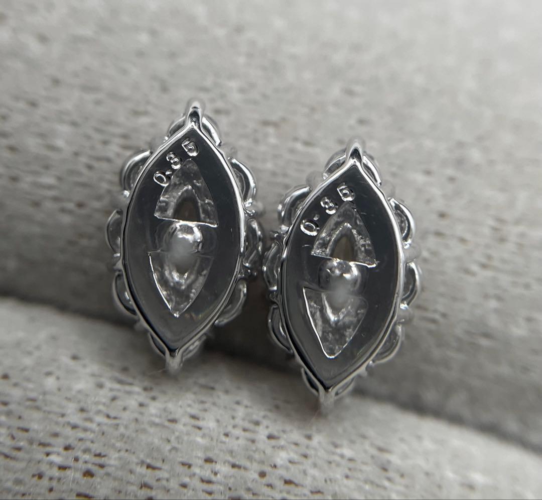 JK116★高級 ダイヤモンド0.7ct プラチナ ピアス