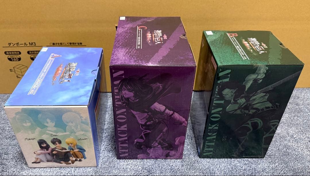 うねり 一番くじ 進撃の巨人～地鳴らし～フィギュアコンプセット