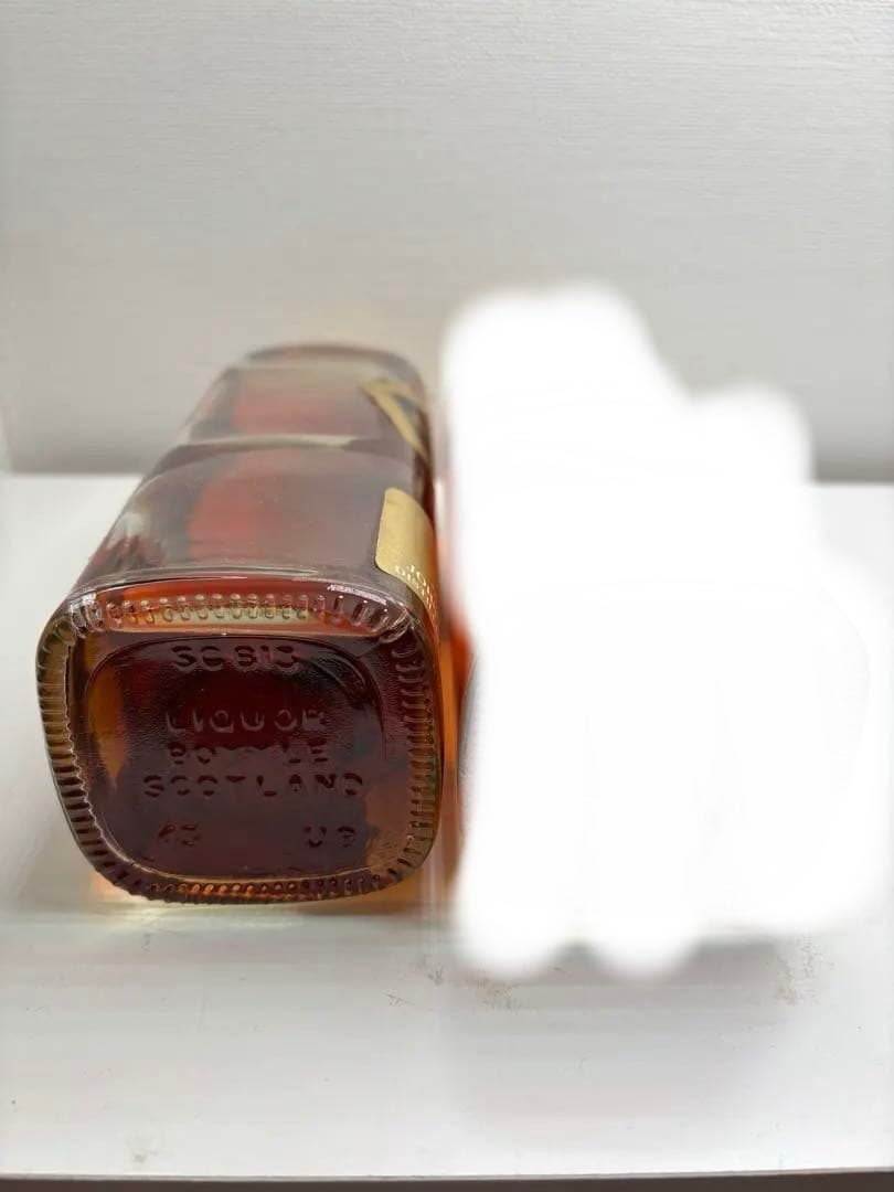 古酒JohnnieWalker Black Label白紋章ジョニーウォーカー