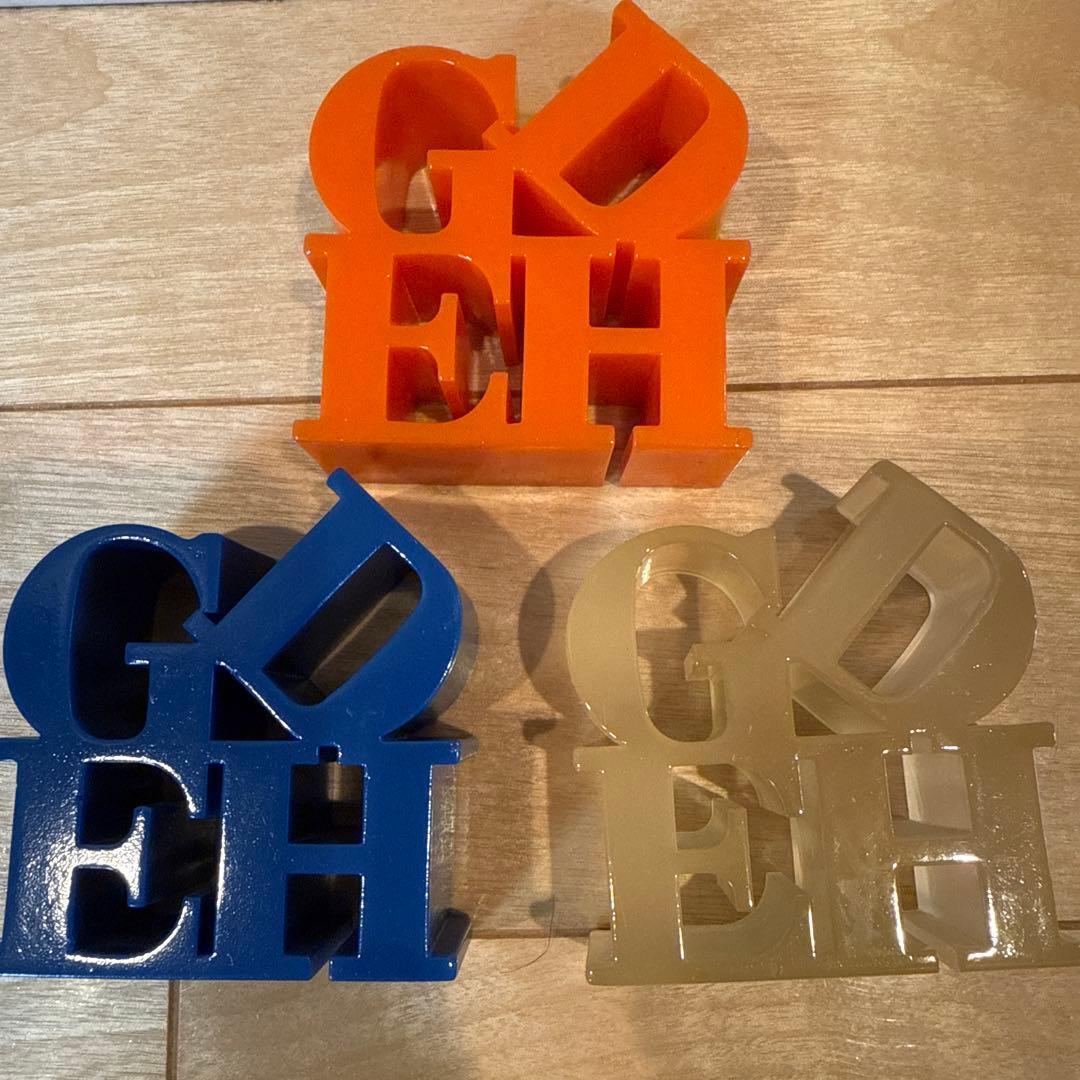 GOODENOUGH ペーパーウェイト オブジェ3個セット