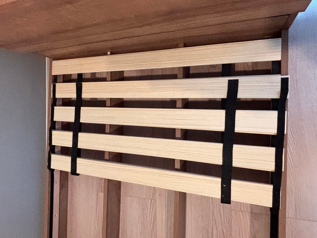 木製シングルベッドフレームのみ【引き取り限定】