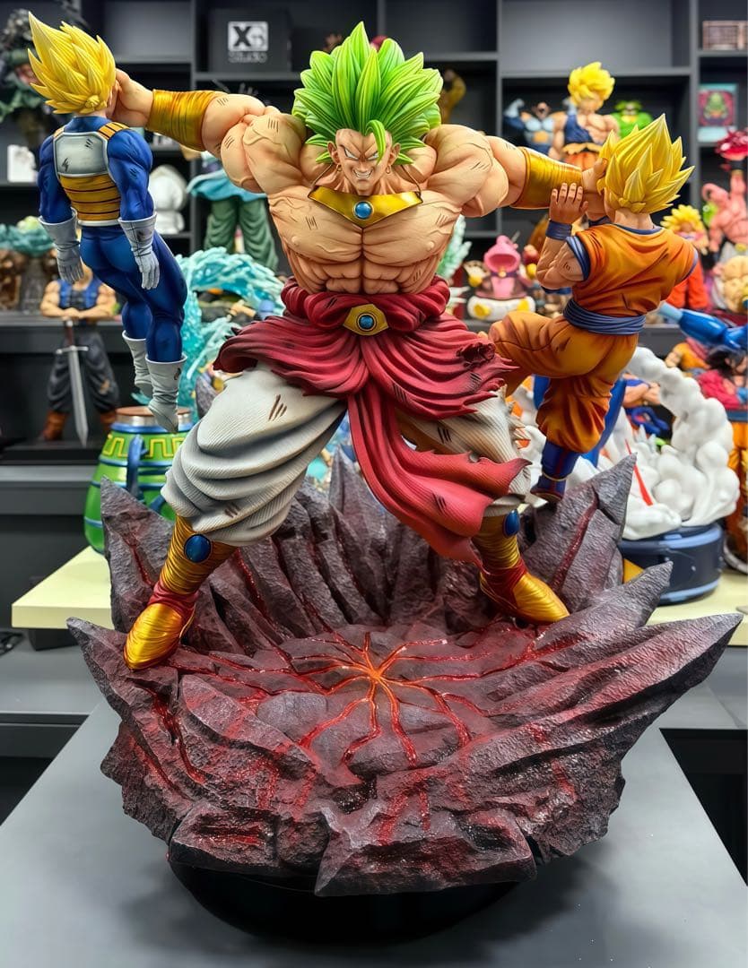 ドラゴンボール　ブロリーVS孫悟空 ベジータ　ガレージキッド　フィギュア　完成品