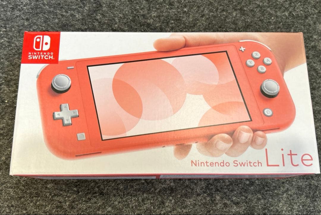 Nintendo Switchライト　本体　コーラルピンク　未使用品