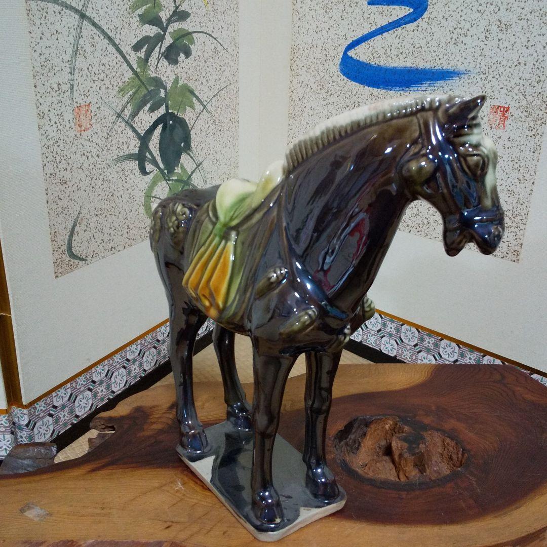 陶器 馬の置物