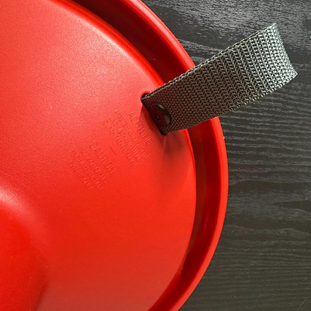 Cassina ixc. UP IS1 昇降式スツール レッド インタースツール