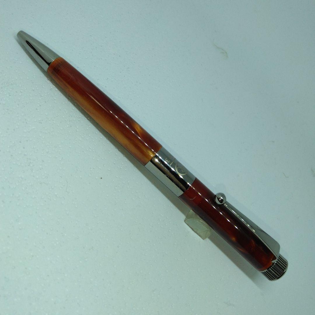 ROMEO No.3　イタリアンアンバー　ボールペン 　細軸