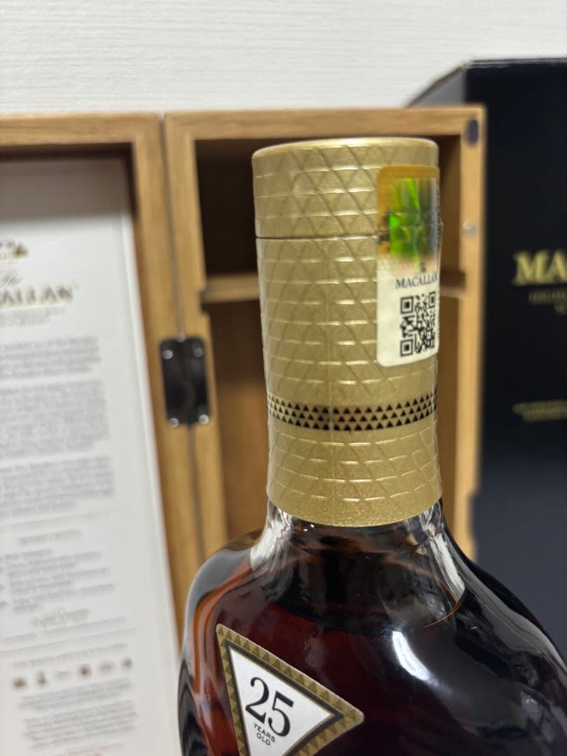【新品未開封】The Macallan 25 Years sherry oak