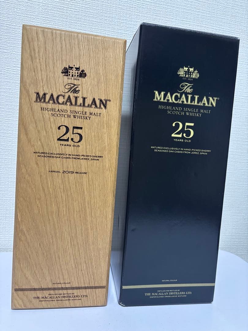 【新品未開封】The Macallan 25 Years sherry oak