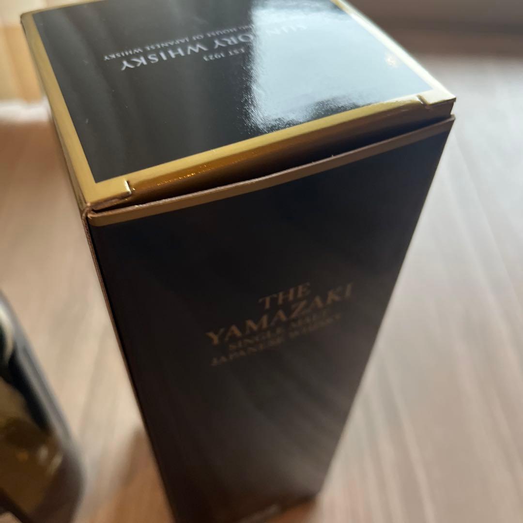 山﨑18年　空瓶　空箱　山﨑　未洗浄