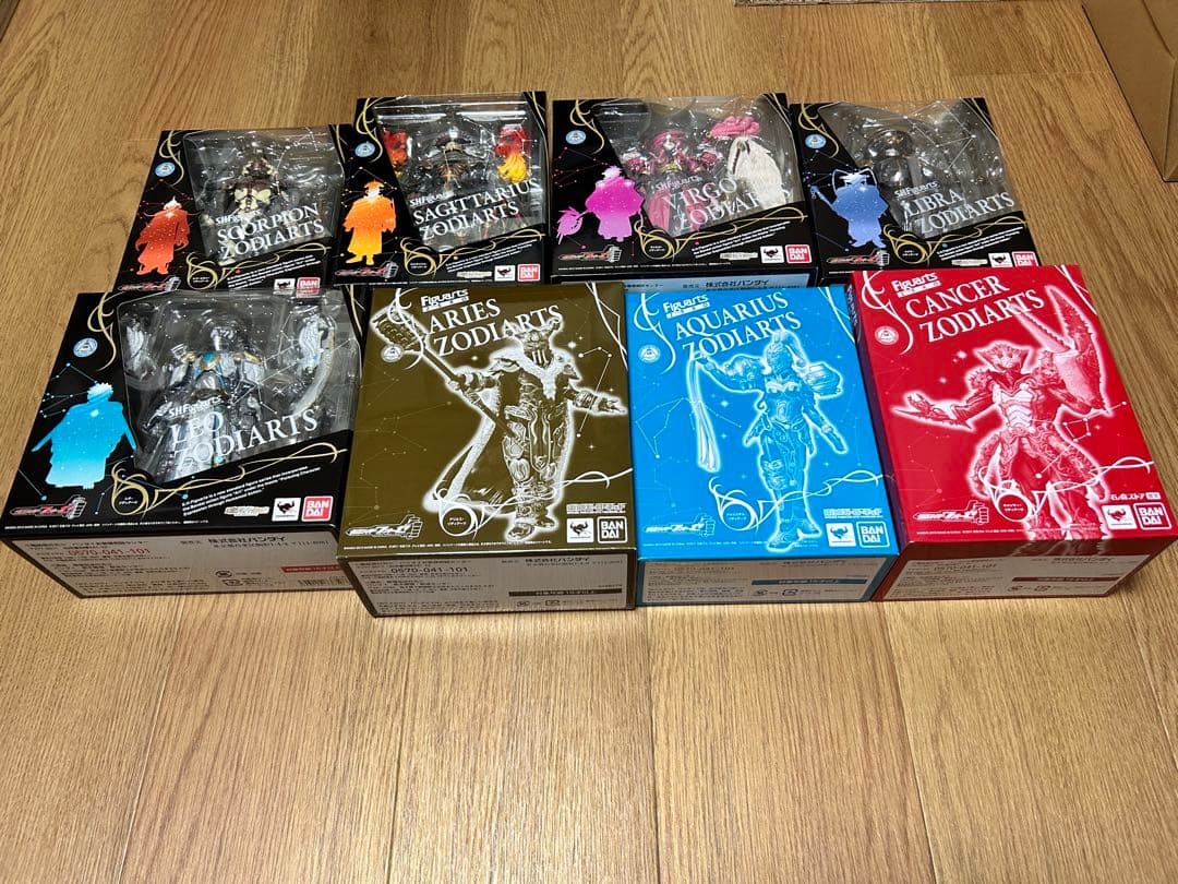 s.h.figuarts 仮面ライダーフォーゼ ゾディアーツ 8点セット