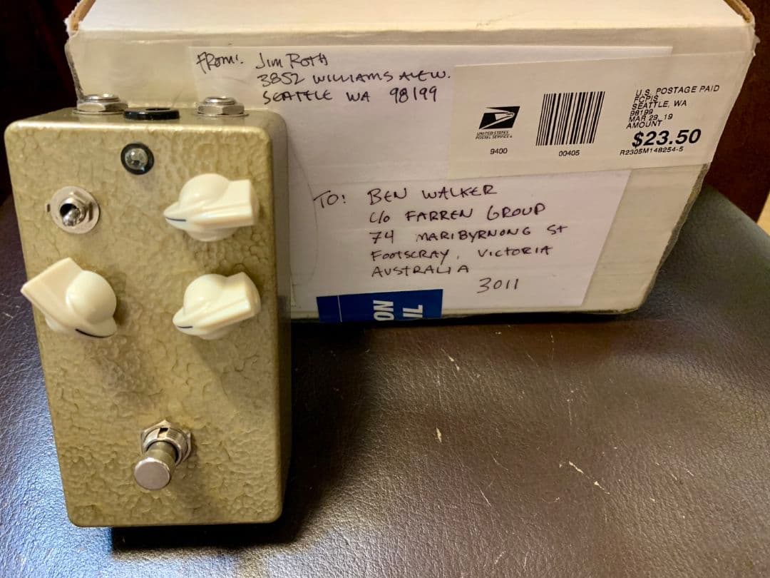 ギター jerms tone bender mark1