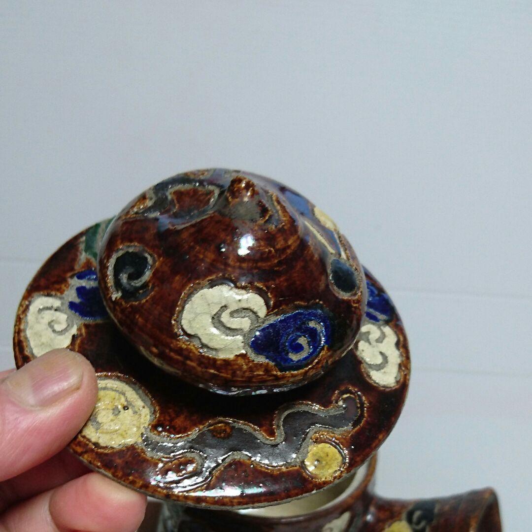 茶道具、煎茶道具!豪華絢爛!吉祥雲龍文！乾山龍雲水注し！