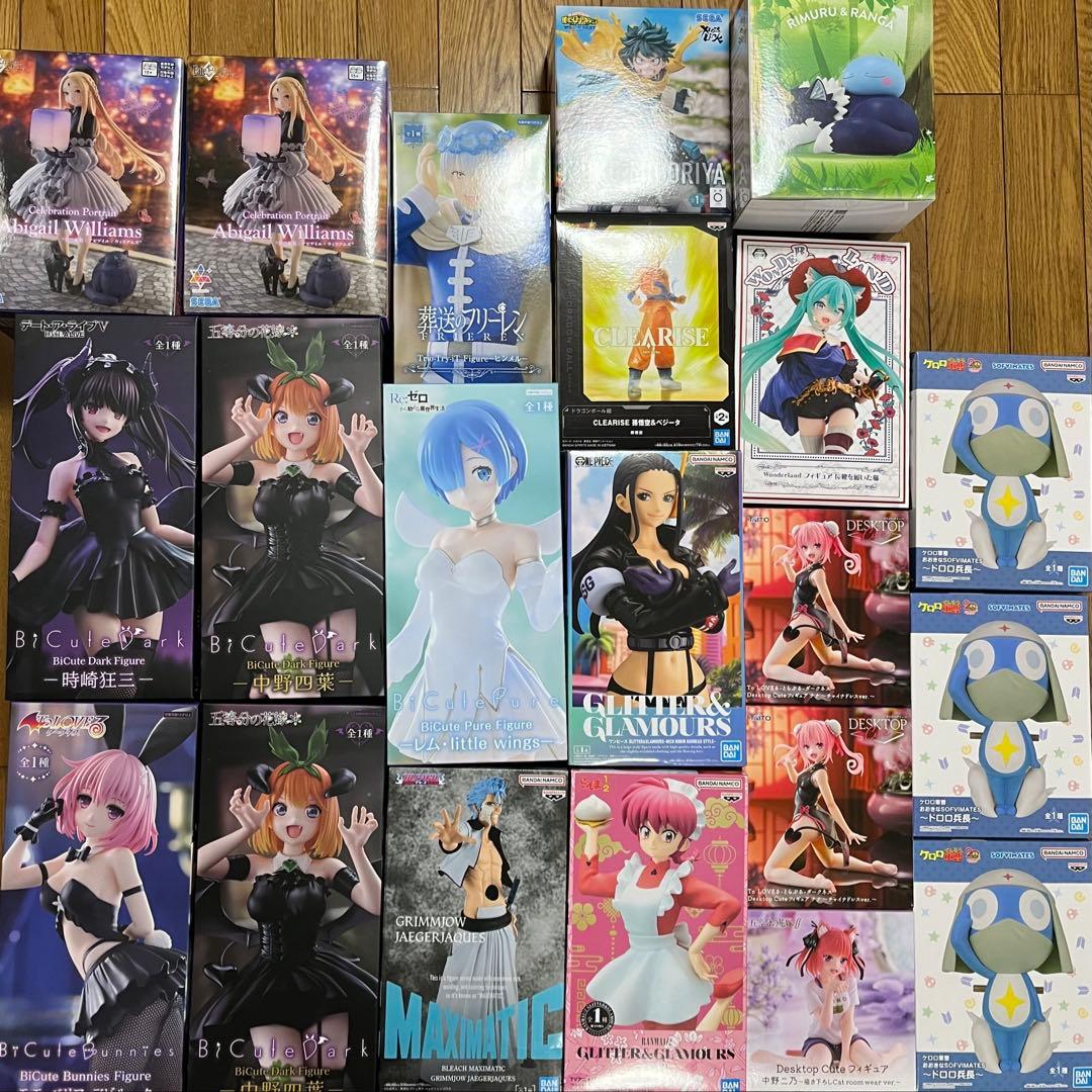 最新寄りプライズフィギュアまとめ売り② ジャンプ系　美少女系