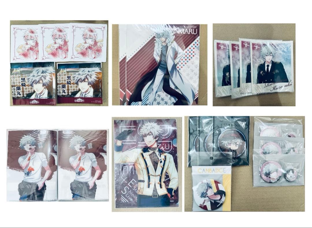 うたプリ 黒崎蘭丸 カルナイ 缶バッジ リングライト アクリルスタンド etc