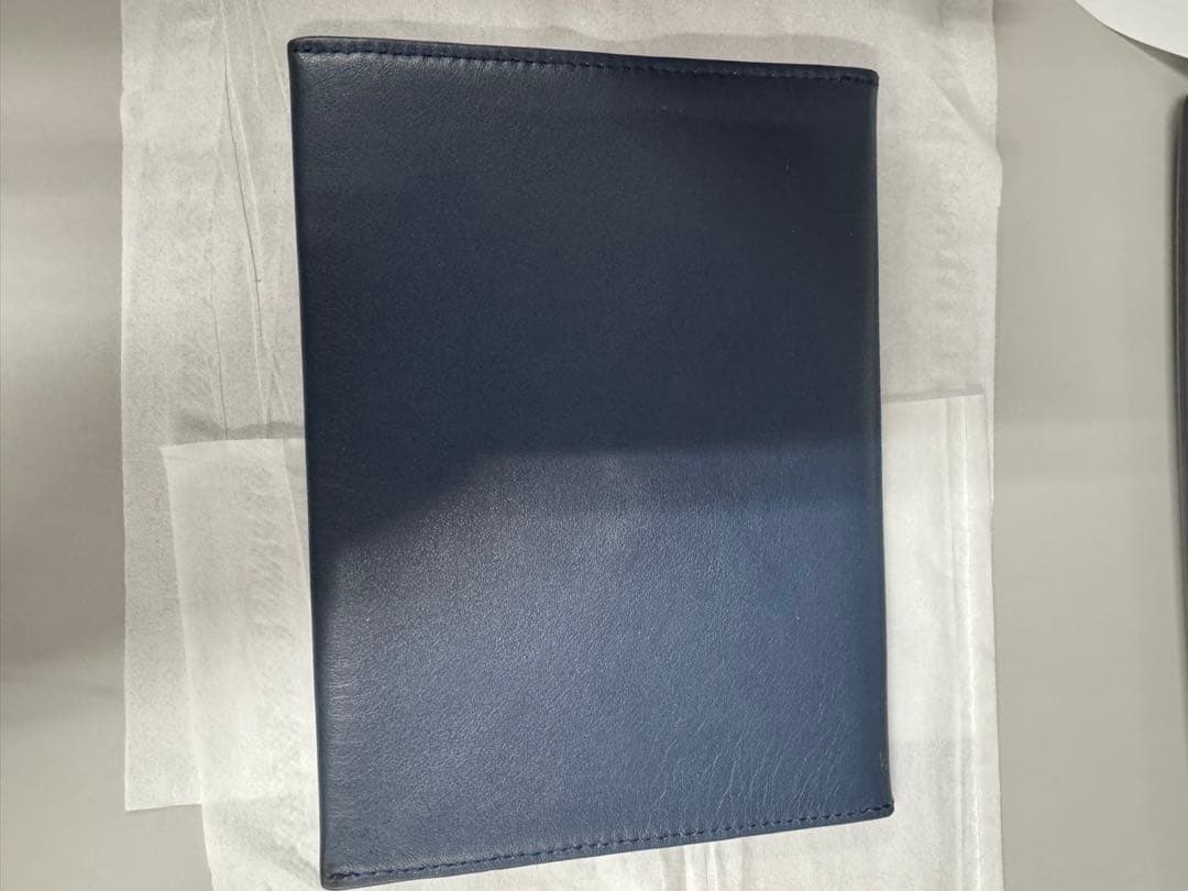 Berluti ネイビー レザー ノベルティグッズ